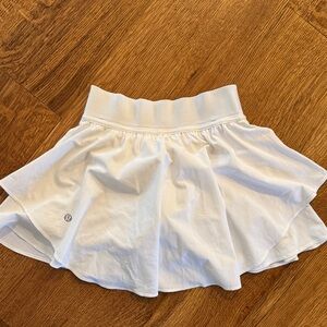 Lululemon tennis skirt White Flared Skirt